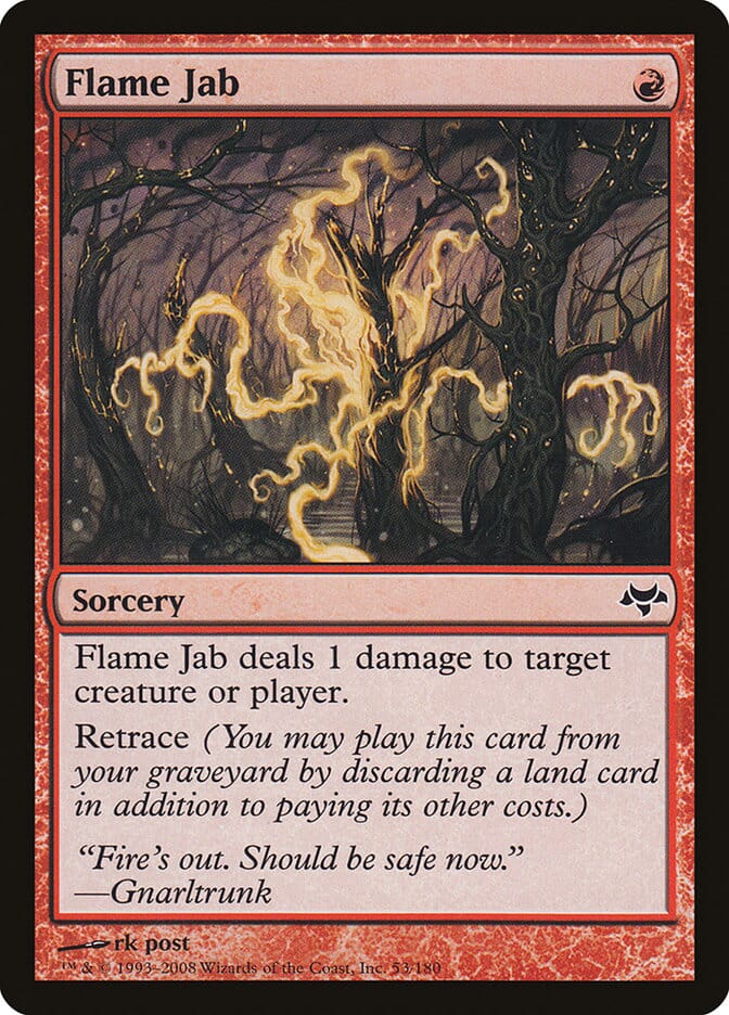Flame Jab [Eventide] MTG Single Magic: The Gathering  | Multizone: Comics And Games