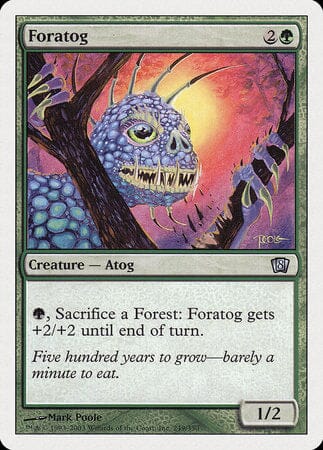 Foratog [Eighth Edition] MTG Single Magic: The Gathering  | Multizone: Comics And Games