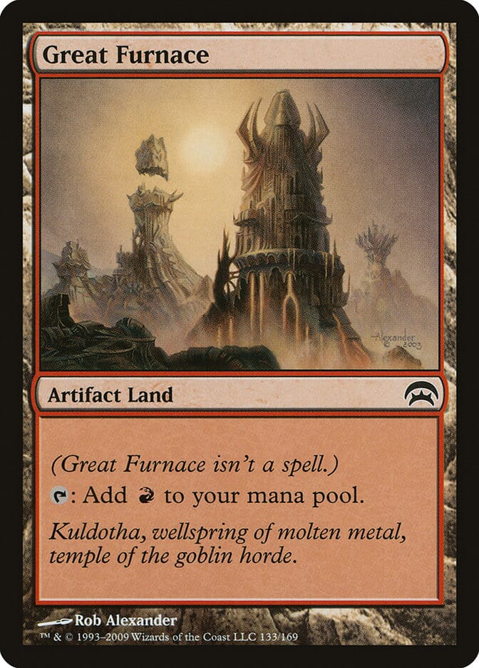 Great Furnace [Planechase] MTG Single Magic: The Gathering  | Multizone: Comics And Games