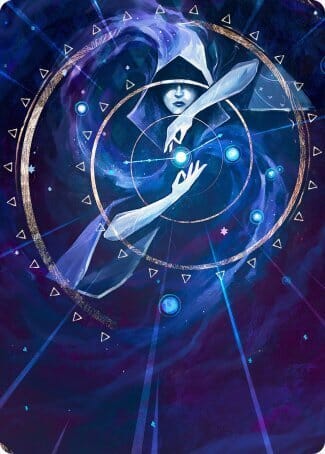 Time Warp Art Card [Strixhaven: School of Mages Art Series] MTG Single Magic: The Gathering  | Multizone: Comics And Games