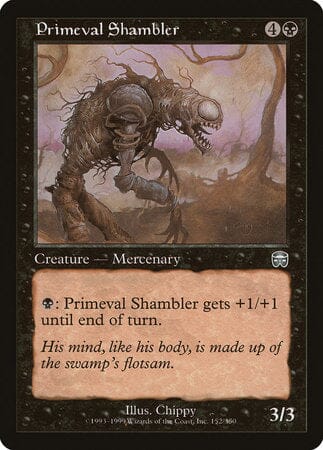 Primeval Shambler [Mercadian Masques] MTG Single Magic: The Gathering  | Multizone: Comics And Games