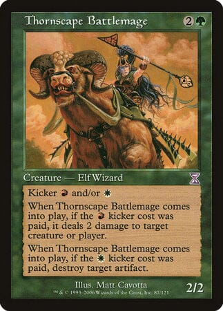 Thornscape Battlemage [Time Spiral Timeshifted] MTG Single Magic: The Gathering  | Multizone: Comics And Games