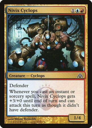 Nivix Cyclops [Dragon's Maze] MTG Single Magic: The Gathering  | Multizone: Comics And Games
