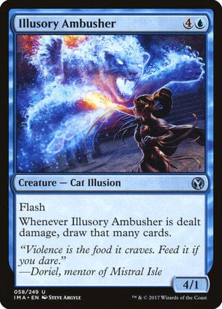 Illusory Ambusher [Iconic Masters] MTG Single Magic: The Gathering  | Multizone: Comics And Games