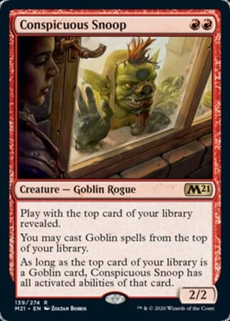 Conspicuous Snoop [Core Set 2021] MTG Single Magic: The Gathering  | Multizone: Comics And Games