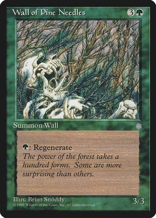 Wall of Pine Needles [Ice Age] MTG Single Magic: The Gathering  | Multizone: Comics And Games