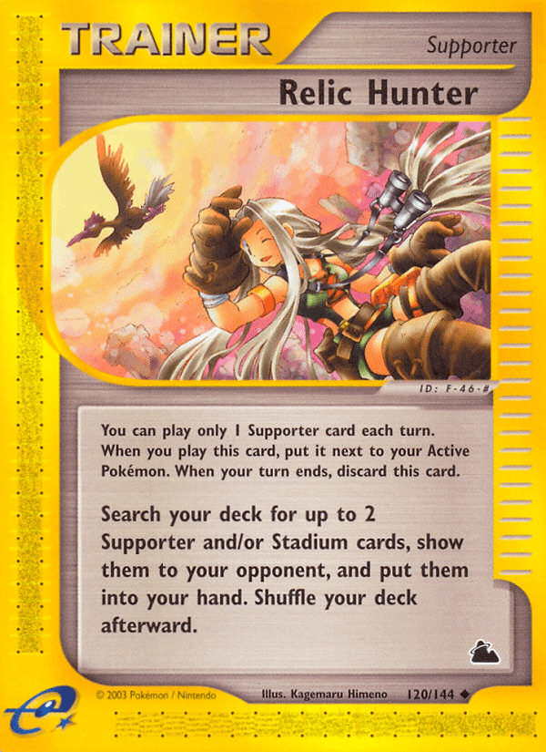 Relic Hunter (120/144) [Skyridge] Pokemon Single Pokémon  | Multizone: Comics And Games