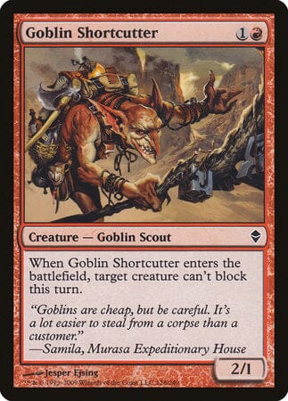 Goblin Shortcutter [Zendikar] MTG Single Magic: The Gathering  | Multizone: Comics And Games