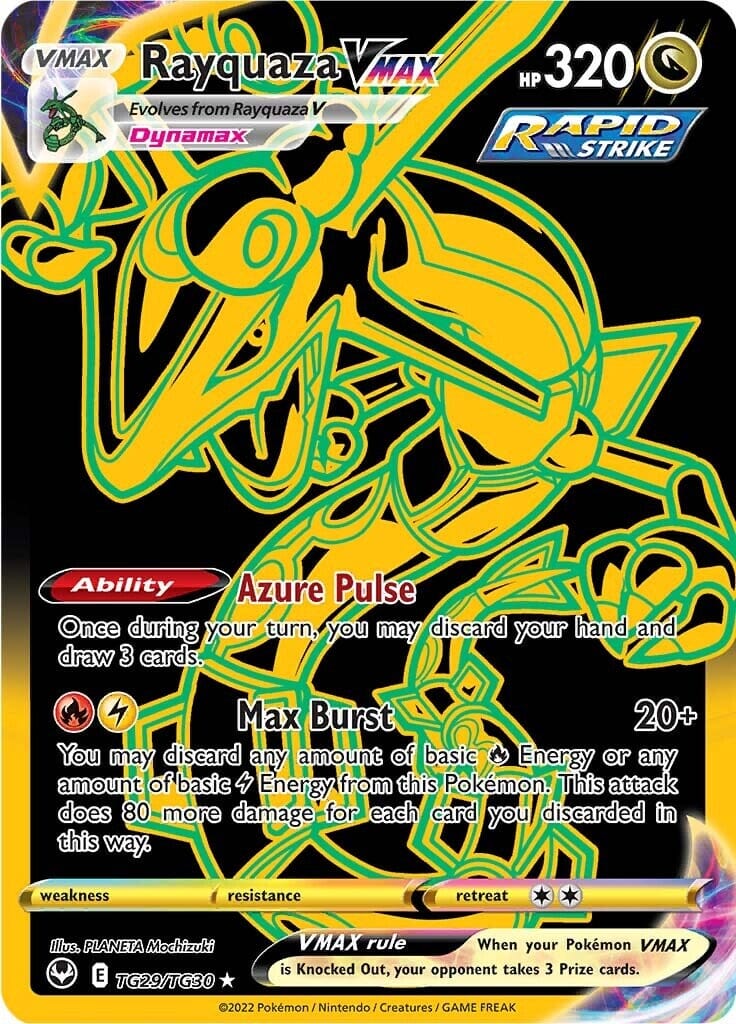 Rayquaza VMAX (TG29/TG30) [Sword & Shield: Silver Tempest] Pokemon Single Pokémon  | Multizone: Comics And Games