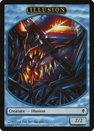 Illusion Token [Zendikar Tokens] MTG Single Magic: The Gathering  | Multizone: Comics And Games