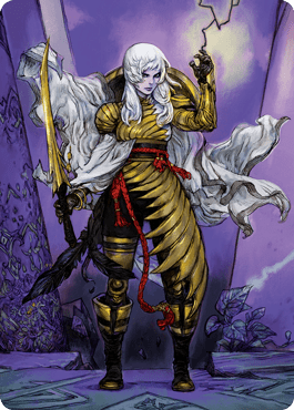 The Wandering Emperor 1 Art Card [Kamigawa: Neon Dynasty Art Series] MTG Single Magic: The Gathering  | Multizone: Comics And Games