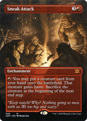 Sneak Attack (Borderless) [Double Masters] MTG Single Magic: The Gathering  | Multizone: Comics And Games
