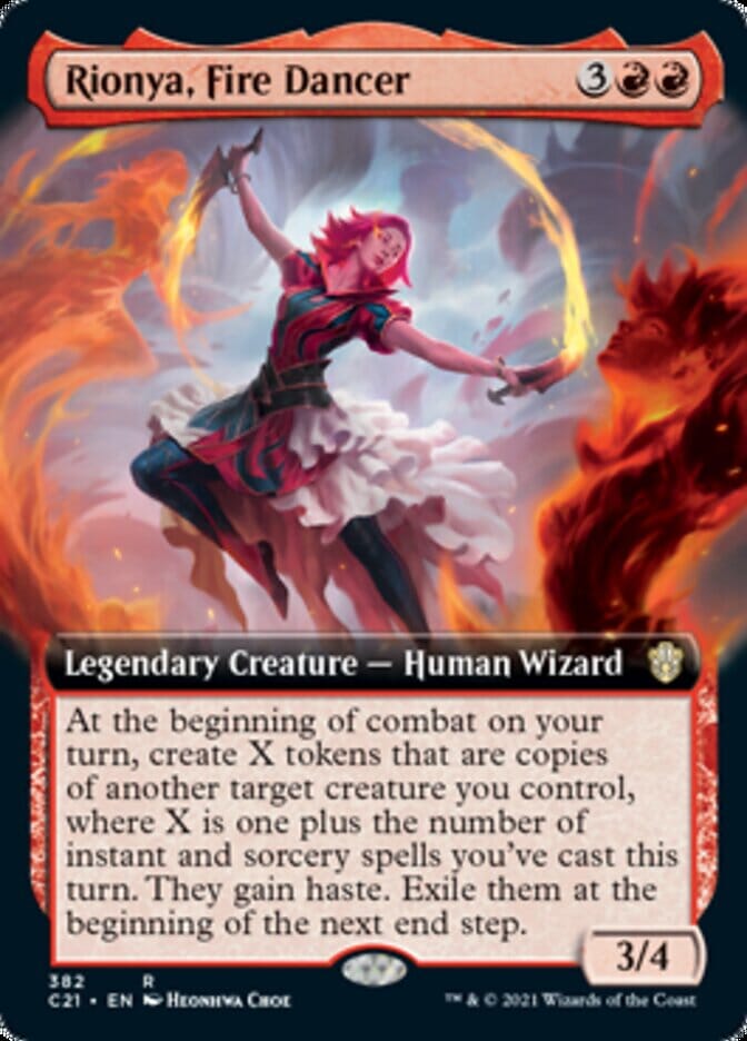 Rionya, Fire Dancer (Extended) [Commander 2021] MTG Single Magic: The Gathering  | Multizone: Comics And Games
