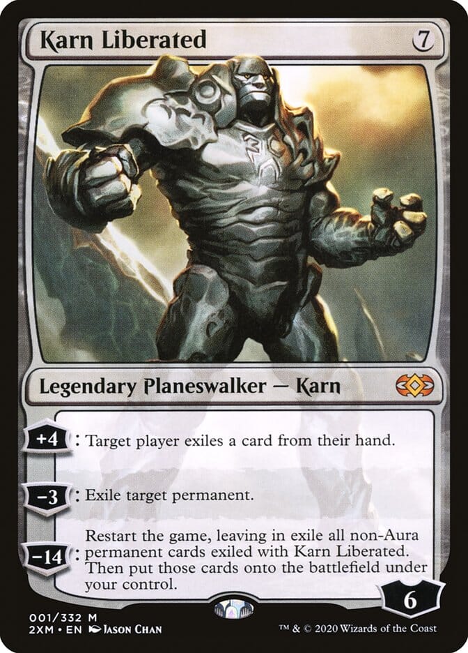 Karn Liberated [Double Masters] MTG Single Magic: The Gathering  | Multizone: Comics And Games