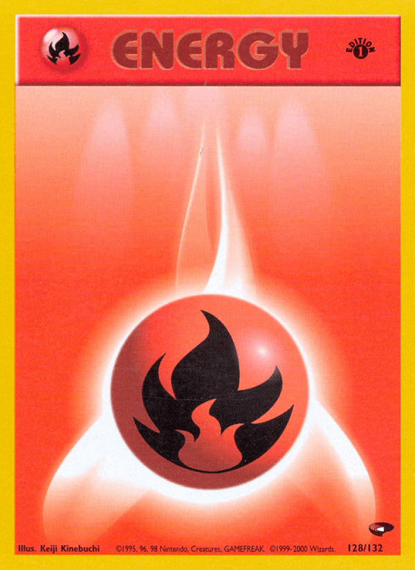 Fire Energy (128/132) [Gym Challenge 1st Edition] Pokemon Single Pokémon  | Multizone: Comics And Games