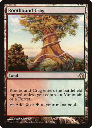 Rootbound Crag [Premium Deck Series: Slivers] MTG Single Magic: The Gathering  | Multizone: Comics And Games