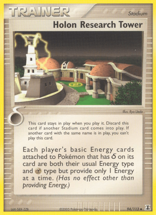 Holon Research Tower (94/113) [EX: Delta Species] Pokemon Single Pokémon  | Multizone: Comics And Games