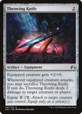 Throwing Knife [Magic Origins] MTG Single Magic: The Gathering  | Multizone: Comics And Games