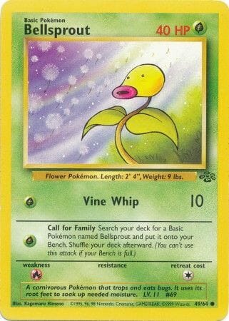 Bellsprout (49/64) [Jungle Unlimited] Pokemon Single Pokémon  | Multizone: Comics And Games