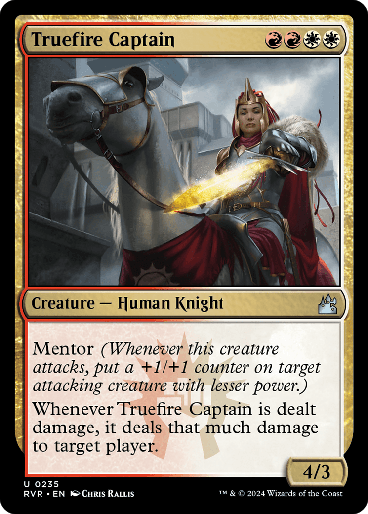 Truefire Captain [Ravnica Remastered] MTG Single Magic: The Gathering  | Multizone: Comics And Games