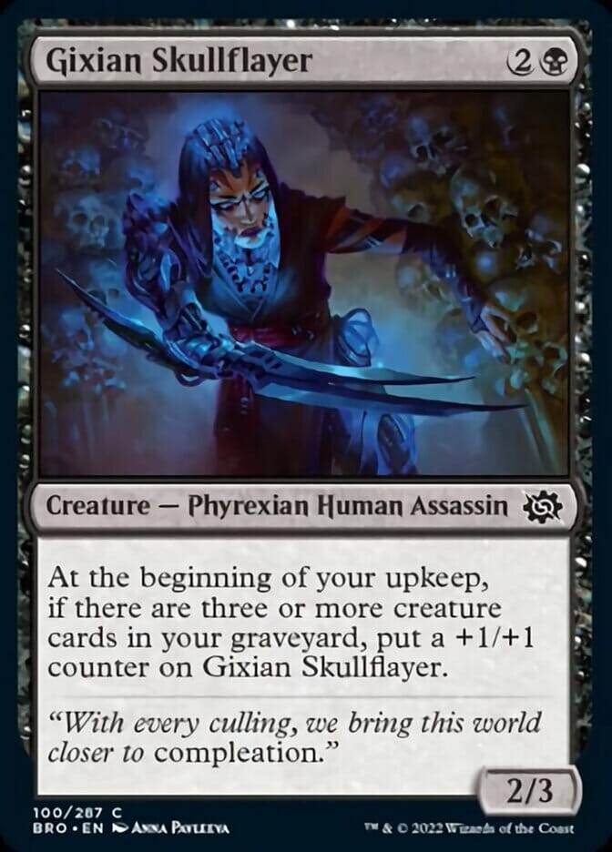 Gixian Skullflayer [The Brothers' War] MTG Single Magic: The Gathering  | Multizone: Comics And Games