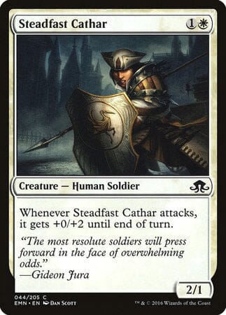 Steadfast Cathar [Eldritch Moon] MTG Single Magic: The Gathering  | Multizone: Comics And Games