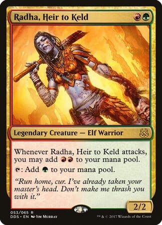 Radha, Heir to Keld [Duel Decks: Mind vs. Might] MTG Single Magic: The Gathering  | Multizone: Comics And Games