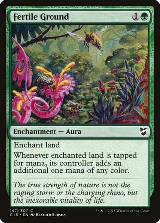 Fertile Ground [Commander 2018] MTG Single Magic: The Gathering  | Multizone: Comics And Games