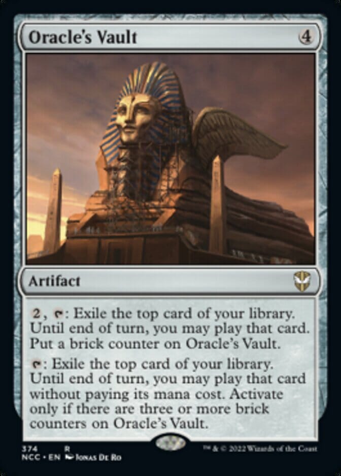 Oracle's Vault [Streets of New Capenna Commander] MTG Single Magic: The Gathering  | Multizone: Comics And Games