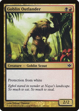 Goblin Outlander [Conflux] MTG Single Magic: The Gathering  | Multizone: Comics And Games