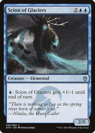 Scion of Glaciers [Khans of Tarkir] MTG Single Magic: The Gathering  | Multizone: Comics And Games