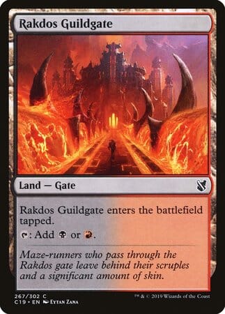 Rakdos Guildgate [Commander 2019] MTG Single Magic: The Gathering  | Multizone: Comics And Games
