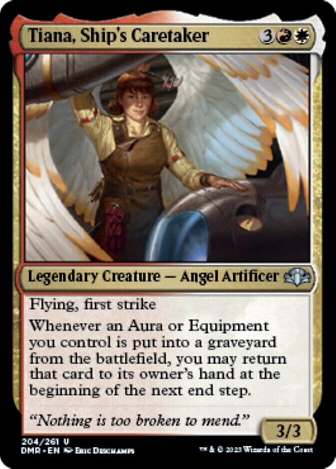 Tiana, Ship's Caretaker [Dominaria Remastered] MTG Single Magic: The Gathering  | Multizone: Comics And Games