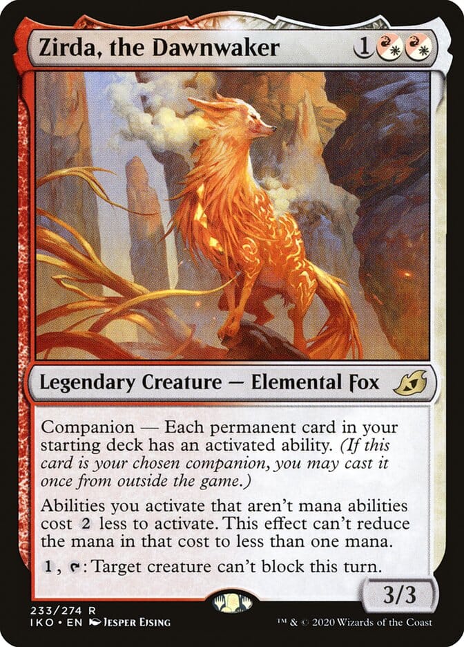 Zirda, the Dawnwaker [Ikoria: Lair of Behemoths] MTG Single Magic: The Gathering  | Multizone: Comics And Games