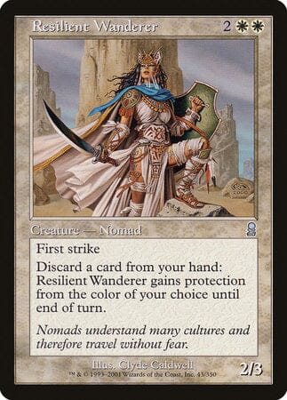 Resilient Wanderer [Odyssey] MTG Single Magic: The Gathering  | Multizone: Comics And Games