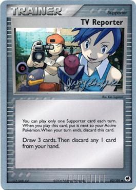 TV Reporter (82/101) (Rambolt - Jeremy Scharff-Kim) [World Championships 2007] Pokemon Single Pokémon  | Multizone: Comics And Games