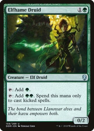 Elfhame Druid [Dominaria] MTG Single Magic: The Gathering  | Multizone: Comics And Games