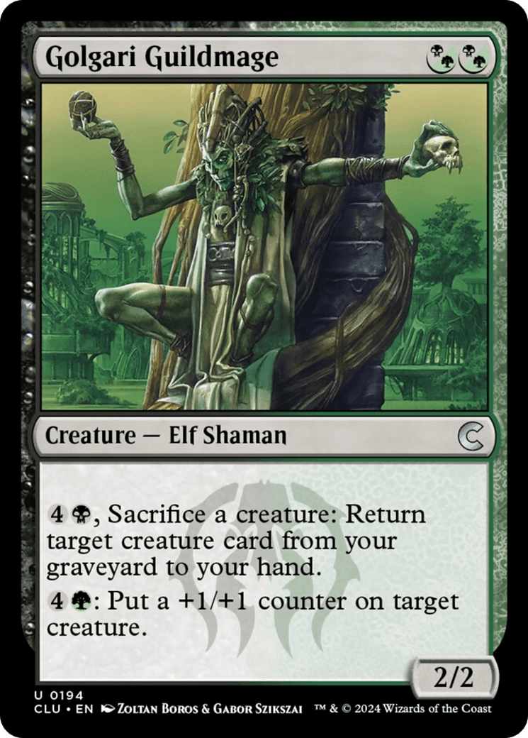 Golgari Guildmage [Ravnica: Clue Edition] MTG Single Magic: The Gathering  | Multizone: Comics And Games