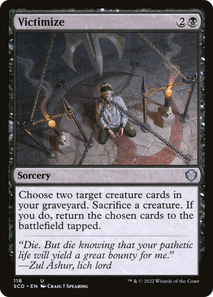 Victimize [Starter Commander Decks] MTG Single Magic: The Gathering  | Multizone: Comics And Games