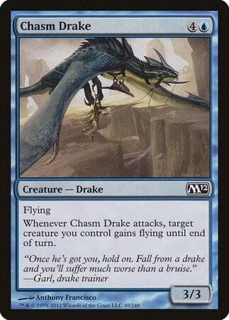 Chasm Drake [Magic 2012] MTG Single Magic: The Gathering  | Multizone: Comics And Games