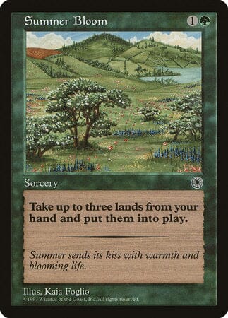 Summer Bloom [Portal] MTG Single Magic: The Gathering  | Multizone: Comics And Games