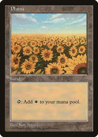 Plains - Red Pack (Spears) [Asia Pacific Land Program] MTG Single Magic: The Gathering  | Multizone: Comics And Games