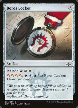 Boros Locket [Guilds of Ravnica] MTG Single Magic: The Gathering  | Multizone: Comics And Games