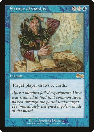 Stroke of Genius [Urza's Saga] MTG Single Magic: The Gathering  | Multizone: Comics And Games