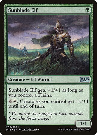 Sunblade Elf [Magic 2015] MTG Single Magic: The Gathering  | Multizone: Comics And Games