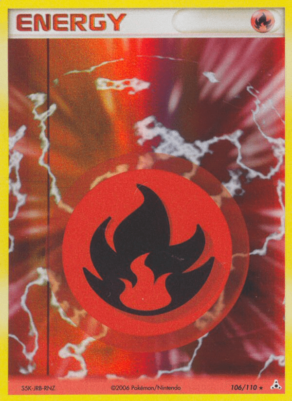 Fire Energy (106/110) [EX: Holon Phantoms] Pokemon Single Pokémon  | Multizone: Comics And Games