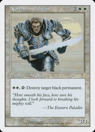 Northern Paladin [Seventh Edition] MTG Single Magic: The Gathering  | Multizone: Comics And Games