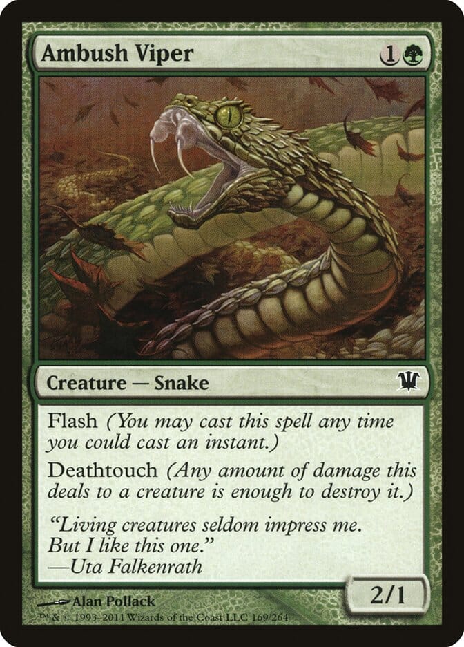Ambush Viper [Innistrad] MTG Single Magic: The Gathering  | Multizone: Comics And Games