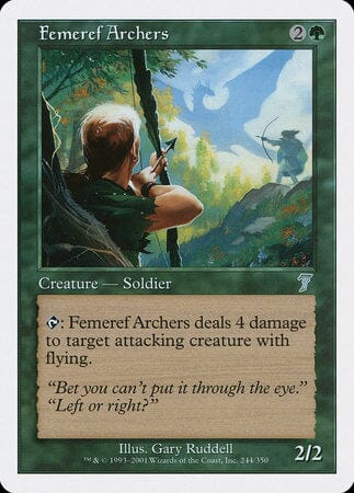Femeref Archers [Seventh Edition] MTG Single Magic: The Gathering  | Multizone: Comics And Games