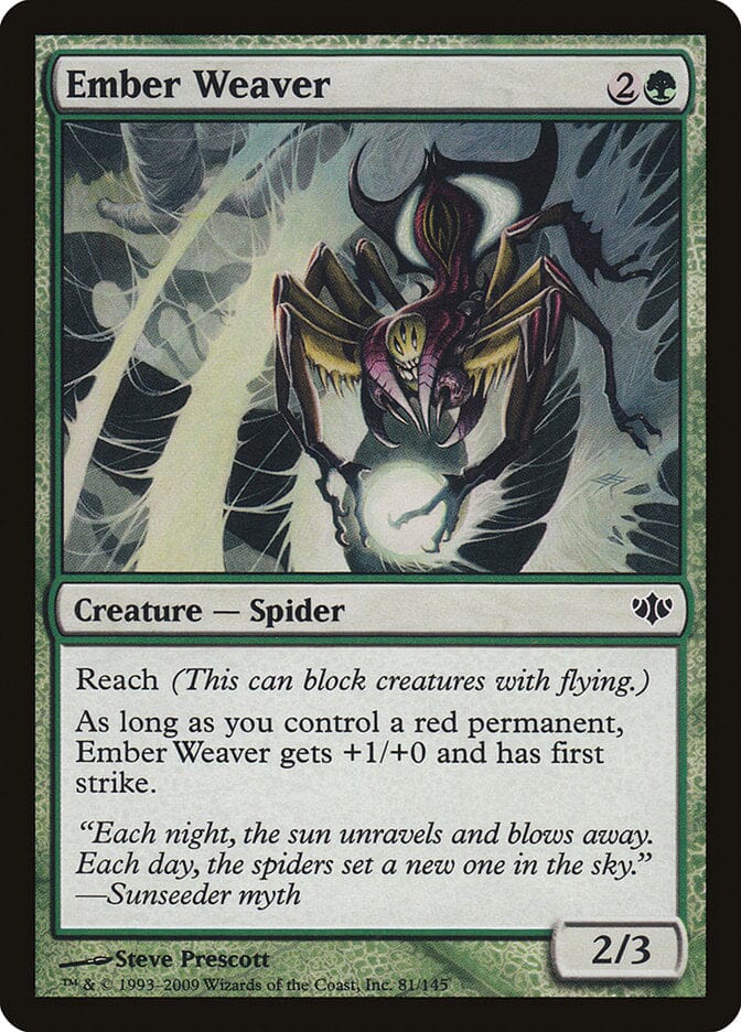 Ember Weaver [Conflux] MTG Single Magic: The Gathering  | Multizone: Comics And Games